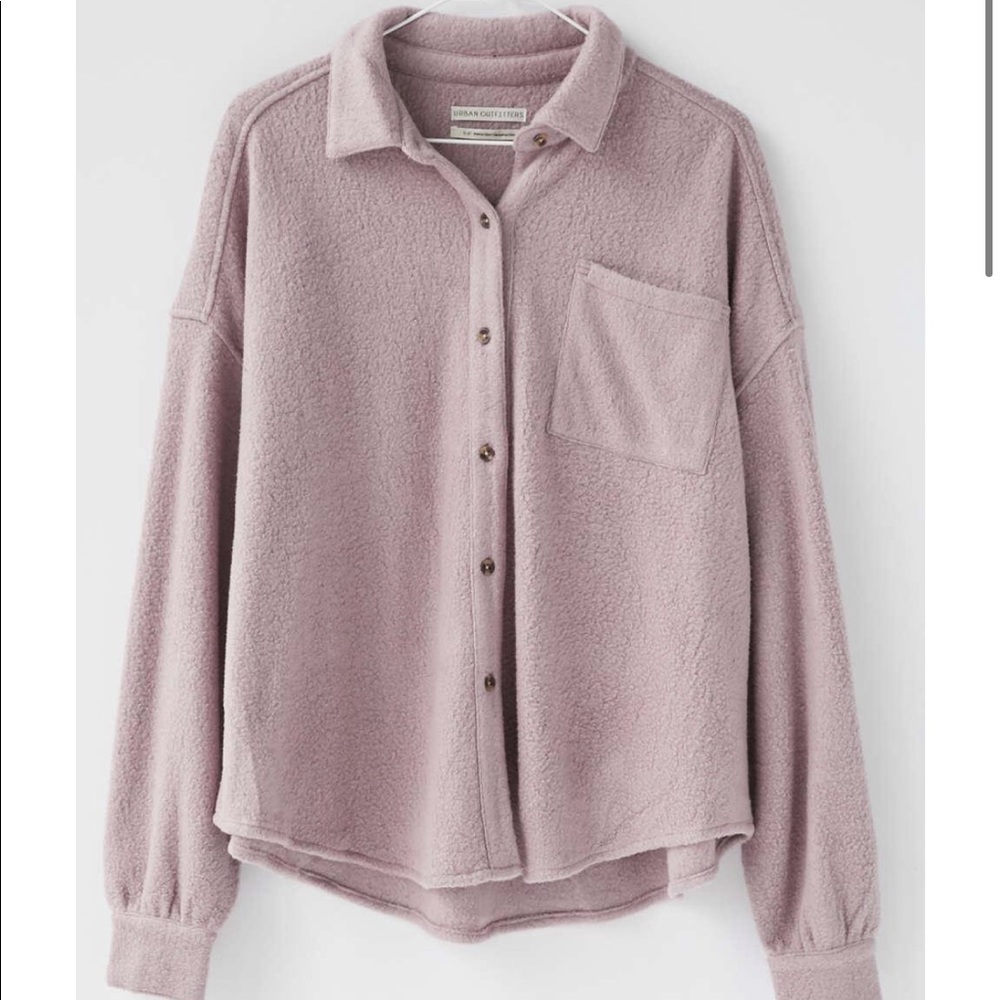 UO Benji Sherpa Button-Down